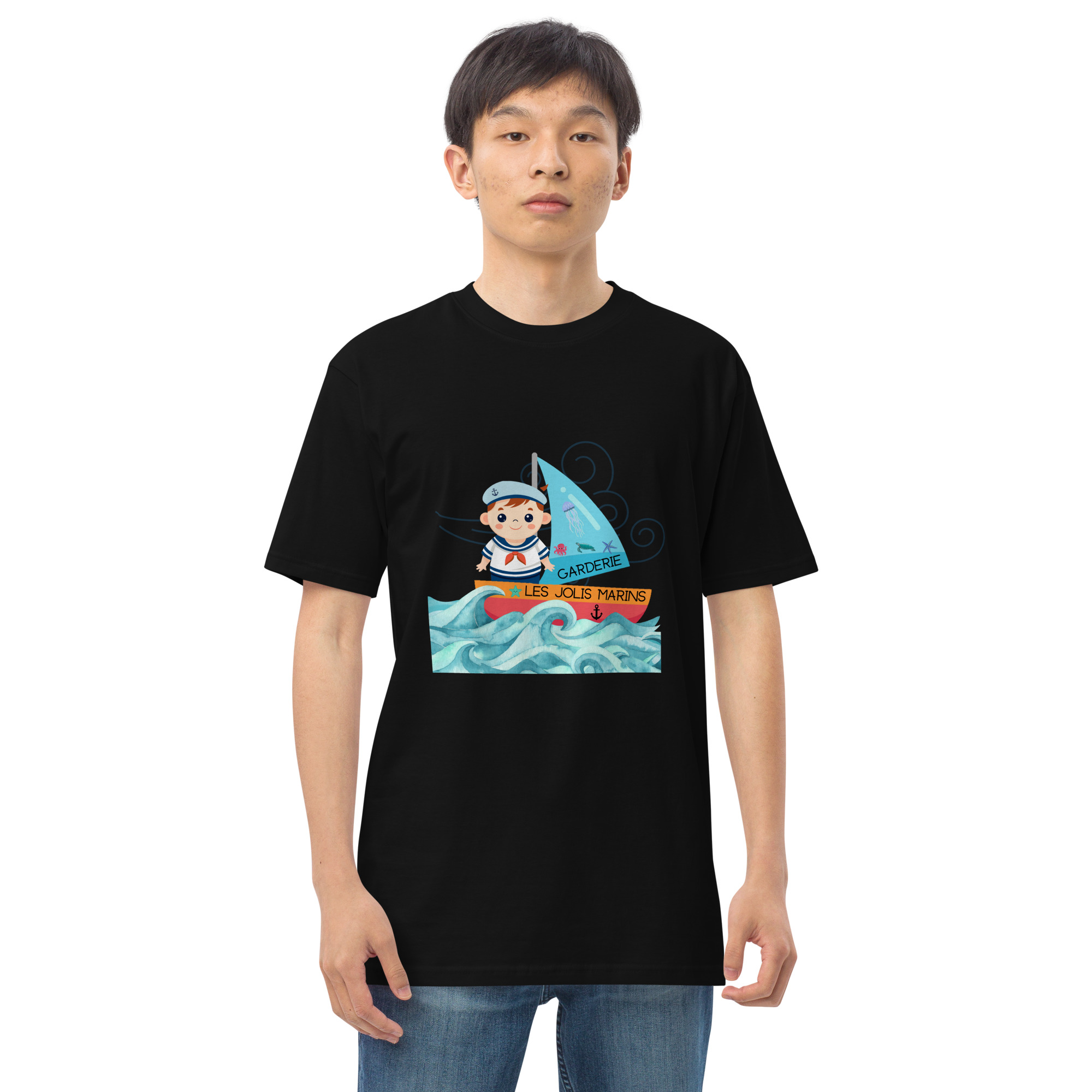 T-shirt lourd homme